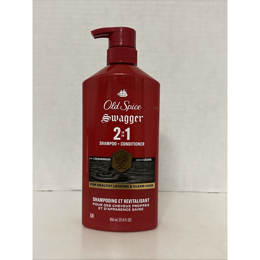 Old Spice Mens 2-in-1 Shampoo+ conditioner 21.9 Fl Oz (Pack of 1)